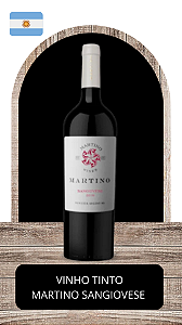 Vinho tinto Martino Sangiovese