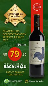 Chateau Los Boldos Tradición Reserva Merlot 2022