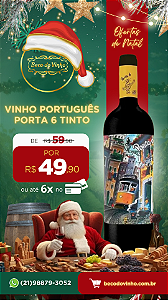 Vinho Português Porta 6 Tinto 750ml