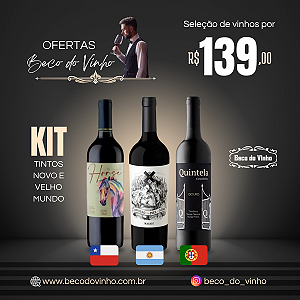 KIT Sabores do Velho e Novo Mundo