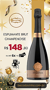 Espumante Brut Champenoise Mioranza 60 Anos