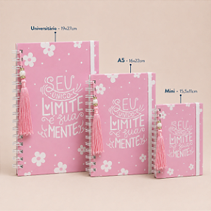Caderno (capa dura personalizada)