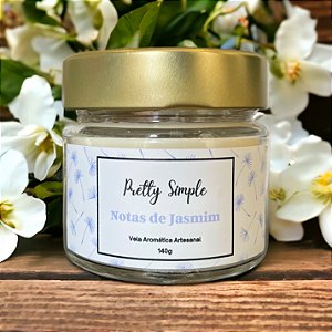 Vela Notas de Jasmim