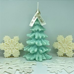 Vela Pinheiro Inverno Azul