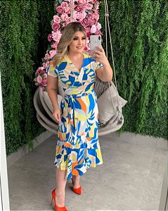 Vestido Transpassado Brenda