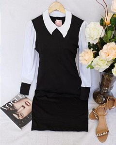 Vestido Jhennifer Manga Longa