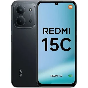 SMARTPHONE REDMI 15C 4G 8GB RAM 256GB ROM - VERSÃO GLOBAL OFICIAL - 4+4GB RAMVIRTUAL