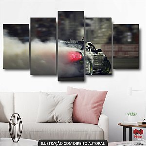 QUADRO DECORATIVO MUSTANG MONSTER DRIFT