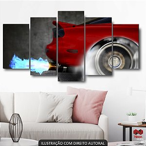 QUADRO DECORATIVO RX-7 BURNOUT