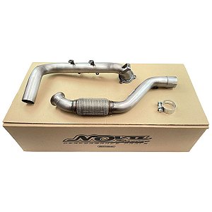DOWNPIPE A180 / A200 / A250 / B200 / CLA200 / CLA250 AÇO INOX 409 Ø 2 1/2