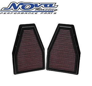FILTRO K&N INBOX - PORSCHE 911 12-14 (CHECK MOTOR) KIT COM 2 PEÇAS