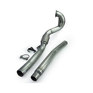DOWNPIPE AUDI S3 TFSI 2.0 8V 2014< TIGUAN R-LINE 2.0 2019< AÇO INOX 409 3" FULL