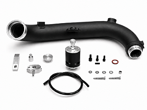CHARGE PIPE TSI 1.4 GOLF JETTA AUDI 2014-2021 VÁLVULA PRETA