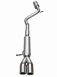 CATBACK AÇO CARBONO POLO TSI 1.0 2018-2026 PONTEIRA GTS EM INOX 304