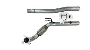 DOWNPIPE AUDI S3 2.0 EA888 SPORTBACK 286CV AÇO CARBONO 3"