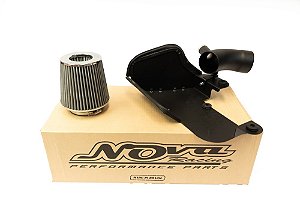 INTAKE JETTA GLI 2023 PARCIAL COM FILTRO K&N BRANCO
