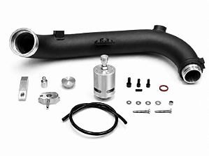 CHARGE PIPE TSI 1.4 GOLF JETTA AUDI 2014-2021 VÁLVULA PRATA