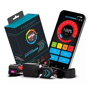 Shiftpower Chip de Acelerador com Modo Dynamic/Sport/Super Sport/Race com Bluetooth e App