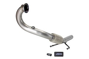 DOWNPIPE UP TSI 1.0 EA211 AÇO INOX 409 Ø 2