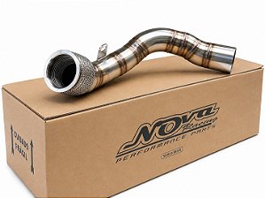 DOWNPIPE BMW X5M X6M 2019 A 2023 INOX 304 Ø3