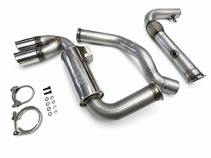 KIT ESCAPE FULL PORSCHE 718 BOXSTER CAYMAN INOX 409