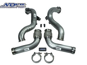 DOWNPIPE MERCEDES C63 S AMG 4.0 ACO INOX 409 Ø 3 FULL