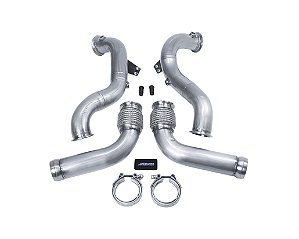 DOWNPIPE MERCEDES C63 S AMG 4.0 ACO INOX 409 Ø 3 FULL