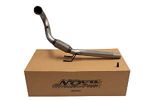 DOWNPIPE GOLF/AUDI A3 TSI 1.4 140cv | TIGUAN ALLSPACE /JETTA TSI 250 1.4 150cv AÇO INOX 409 2 1/2"