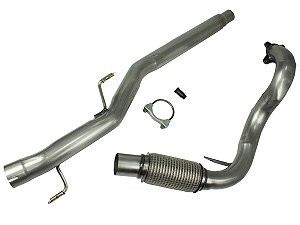DOWNPIPE AUDI A1 1.4 TFSI 122 CV INOX 409 Ø 2 1/2