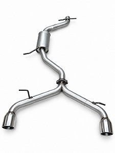 CATBACK FUSCA TSI 2.0 200/211CV CARBONO PONTEIRA INOX 304