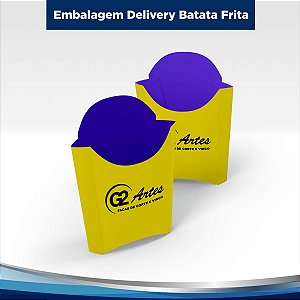 G2DL-027 - Faca Embalagem Delivery Batata Frita
