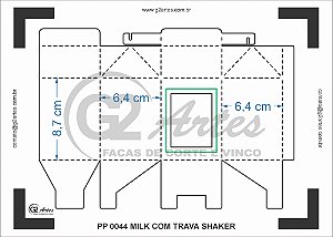 PP 0044 - MILK COM TRAVA SHAKER