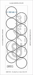 G2F 1243 - Circulos 5 cm (Meia folha A4)