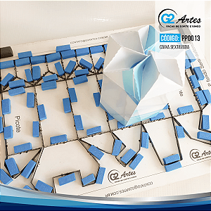 PP 0013 - Centro de mesa p fundo semi-automático