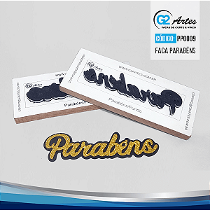 PP 0009 - Parabéns (2 Facas)