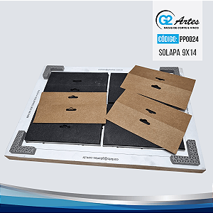 PP 0024 - Faca 4 Solapas 90X140 mm