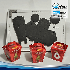PP 0029 - Caixa Sushi com Alça