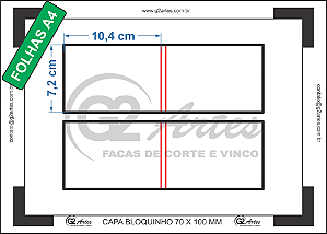 PP 0049 - Capa Bloquinho 70 X 100 mm