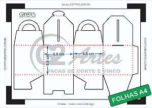 PP 0061 - Caixa Cubo com Alça