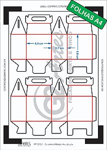 PP 0107 - Caixinha Maletinha dupla