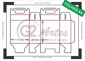 PP 0114 - Maletinha quadrada