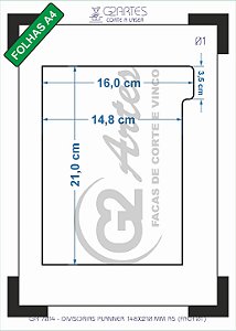 GR 7014 - Divisórias Planner 148x210 mm A5 (6 Facas)