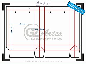 GR 7024 - Faca Sacola Vertical M A3 139C x 219A x 53P mm