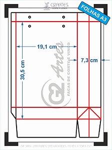 GR 7026 - (MEIA Faca) Sacola Vertical A3 191L x 35A x 73P mm