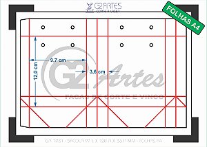 GR 7031 - Sacola 97 L x 120 A x 36 P mm - Folhas A4