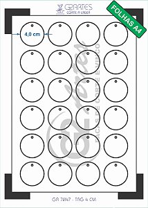 GR 7047 - Tag 4 cm
