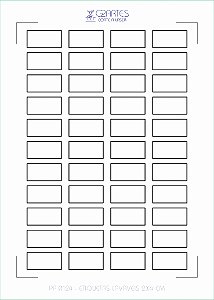 PP 0124 - Etiquetas Laváveis 2X4 cm