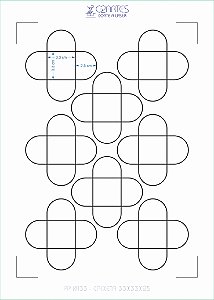 PP 0133 - Caixeta 33x33x25