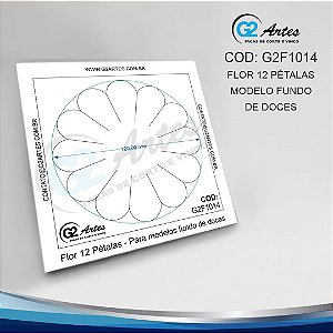 G2F 1014 - Flor 12 pétalas