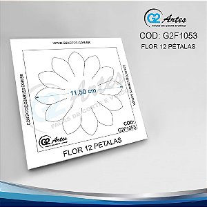 G2F 1053 - Flor 12 pétalas